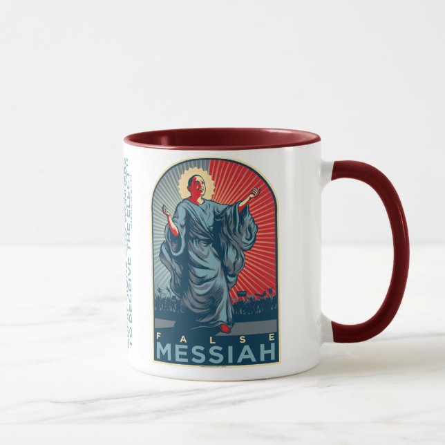 Taza Mesías falsas de Obama (Derecha)