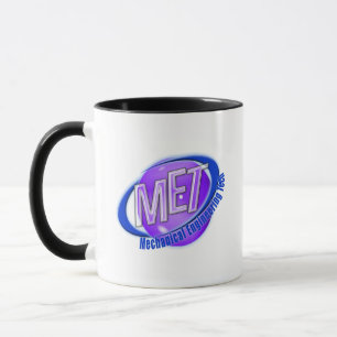 TAZA MET ORB SWOOSH LOGO MECANCIAL ENGINEER TECNOLOGÍA