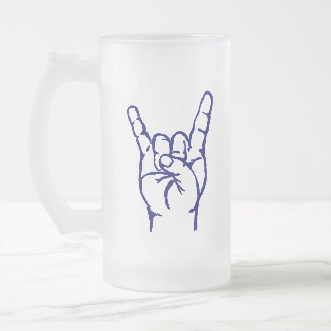 Taza metalizado de los cuernos (Izquierda)