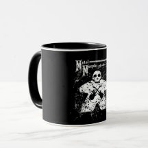 Taza metalizado de Meeple