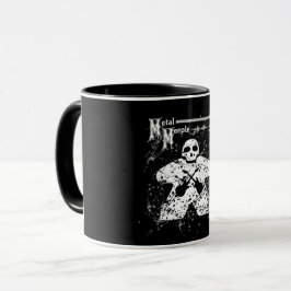 Taza metalizado de Meeple
