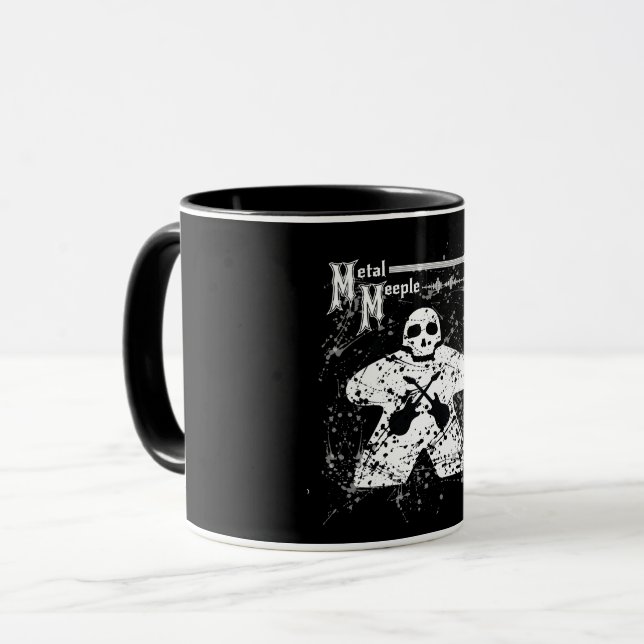Taza metalizado de Meeple (Anverso izquierdo)
