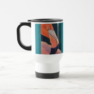 Taza metalizado del viaje del flamenco