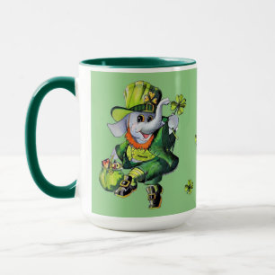 Taza Metalphant St. Phantrick Mug (verde)