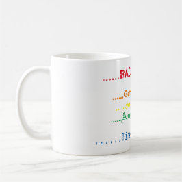 Taza Metro del café