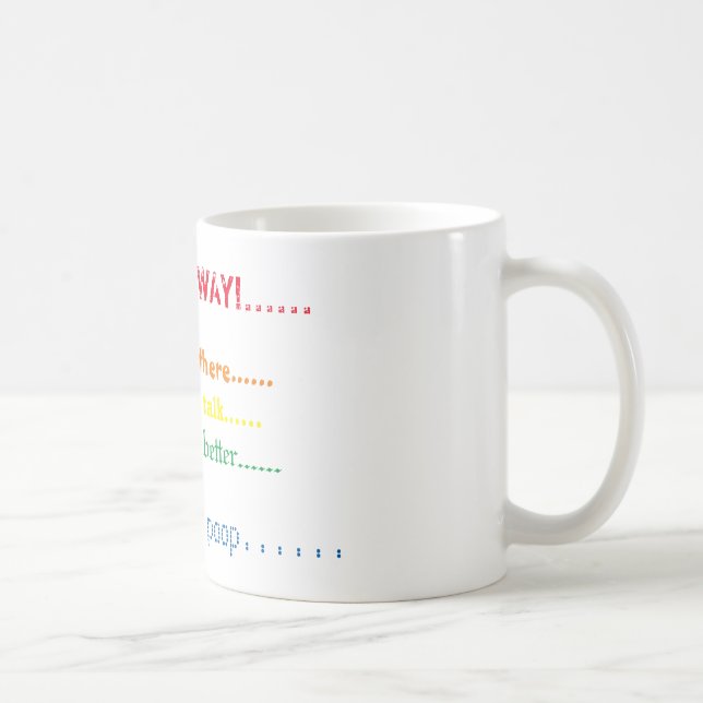 Taza Metro del café (Derecha)