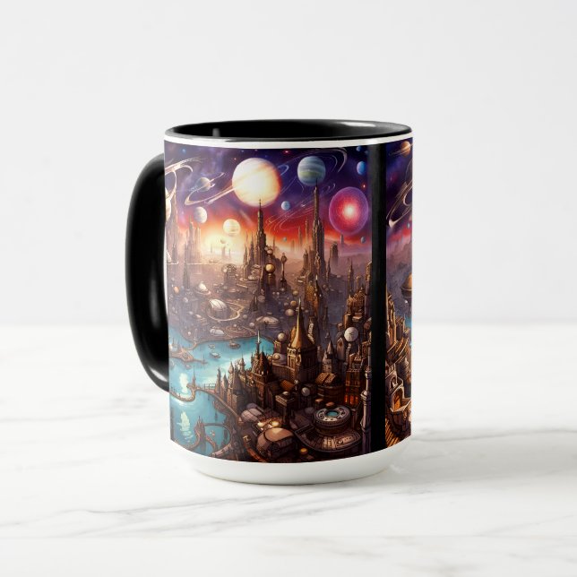 Taza Metropolis I (Anverso izquierdo)