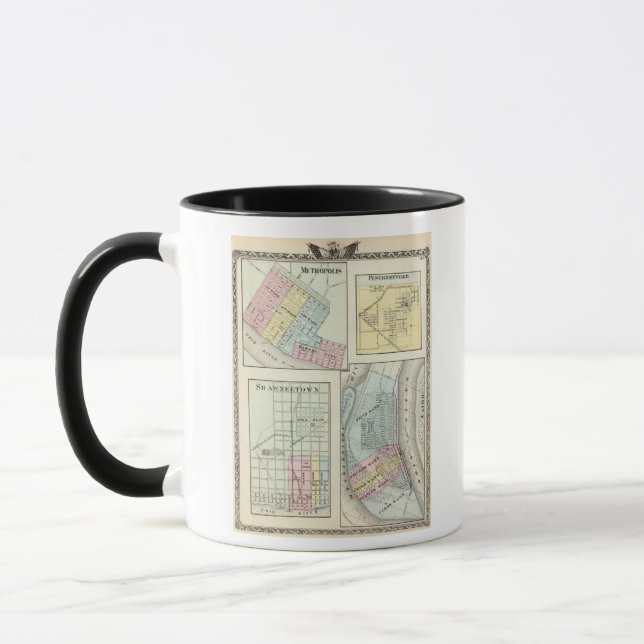 Taza Metrópolis, Shawneetown, El Cairo y Pinckneyville (Izquierda)