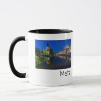 Metz Temple Neuf France Noche Moselle Souvenir