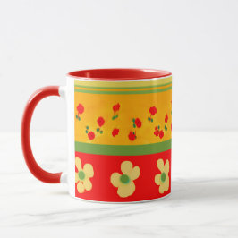 Taza Mexican Style Bold Bright Colors