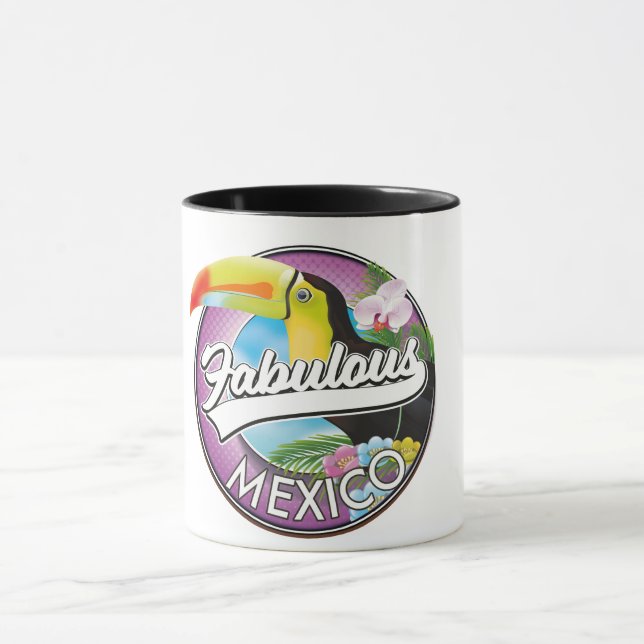 Taza México Fabulous logo (Centro)