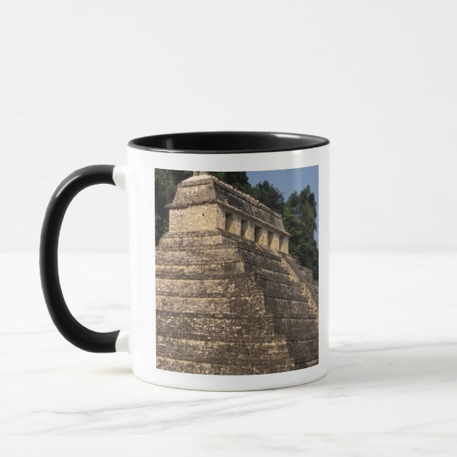 Taza México, provincia de Chiapas, Palenque. Templo de  (Izquierda)