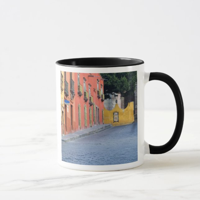 Taza México, San Miguel de Allende, casas a lo largo (Derecha)