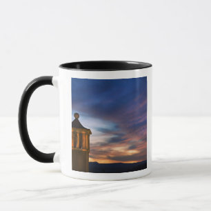 Taza México, San Miguel de Allende. Puesta de sol sobre