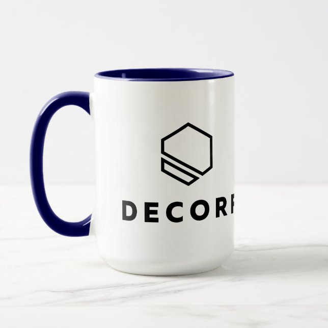 Taza Mezcla combinada - Azul de 15 oz (Izquierda)