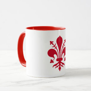 Taza Mezcla con bandera de Florencia