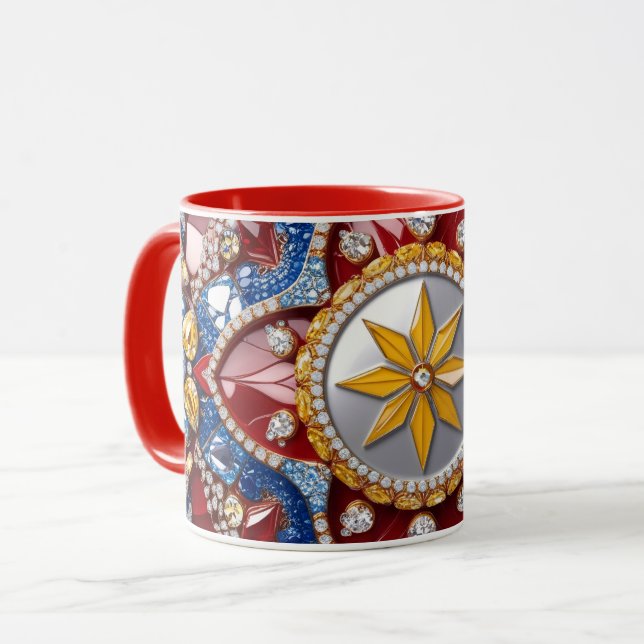 Taza Mezcla de colores colombianos (Anverso izquierdo)