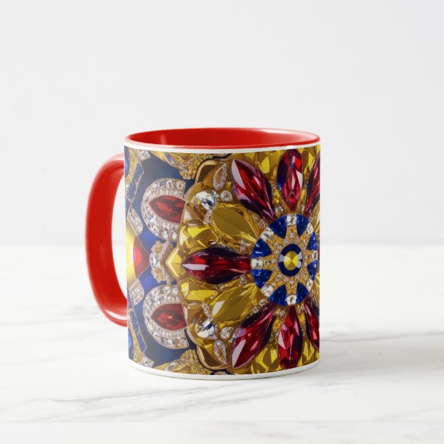 Taza Mezcla de colores colombianos (Anverso izquierdo)