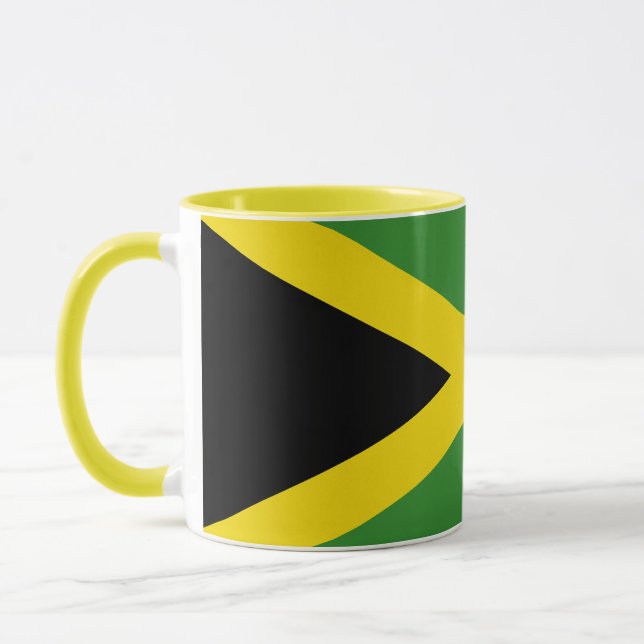 Taza Mezcla de Combo con bandera de Jamaica (Izquierda)
