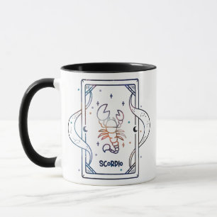 Taza Mezcla de cuadros agudos celestes