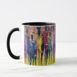 Taza Mezcla de mezclas (Masai print)
