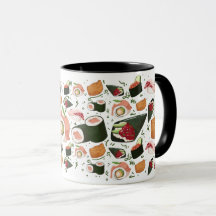 Mezcla de variedades Sushi Mug