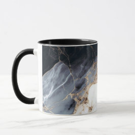 Taza Mezcla personalizada de mezclas: negro, blanco y o