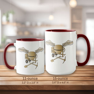 Taza Mezclador de hormigón beige
