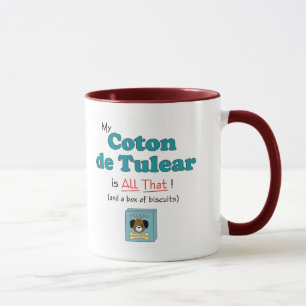 Taza ¡Mi algodón de Tulear es todo el eso!