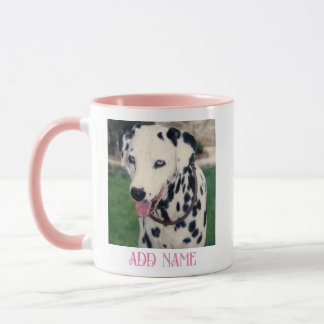 Taza Mi amigo mascota foto personalizada pastel rosa