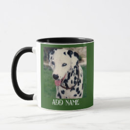 Taza Mi amigo Mascota Personalizado Foto Verde