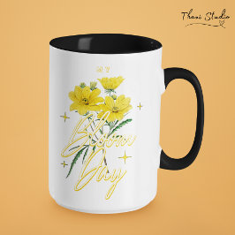 Taza Mi Bloom Day Nombre Personalizado Mujer Inspirador