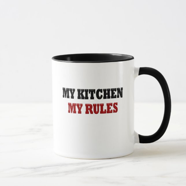 Taza Mi cocina Mis reglas (Derecha)