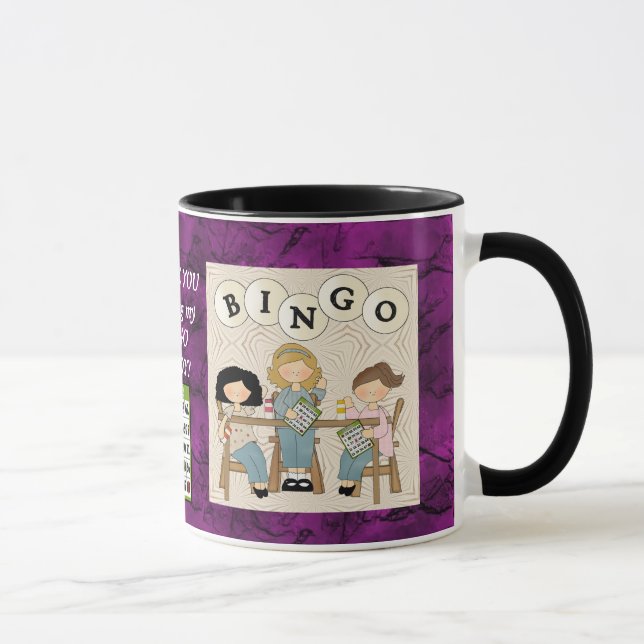 Taza Mi compinche 2 del bingo (Derecha)