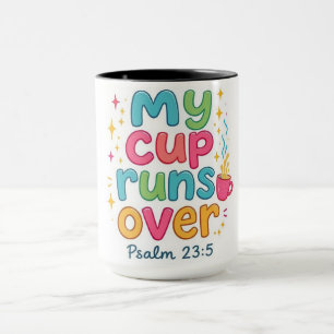 Taza Mi Copa se Desborda Combo Lindo