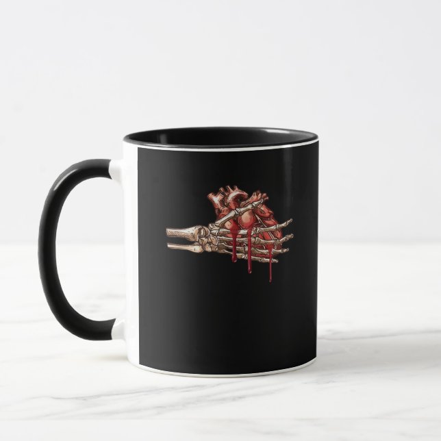 Taza Mi Corazón Es Tu Mano Clásica (Izquierda)