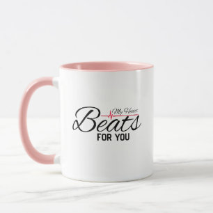 Taza Mi corazón late por ti