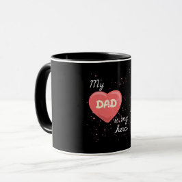Taza Mi DAD es mi héroe