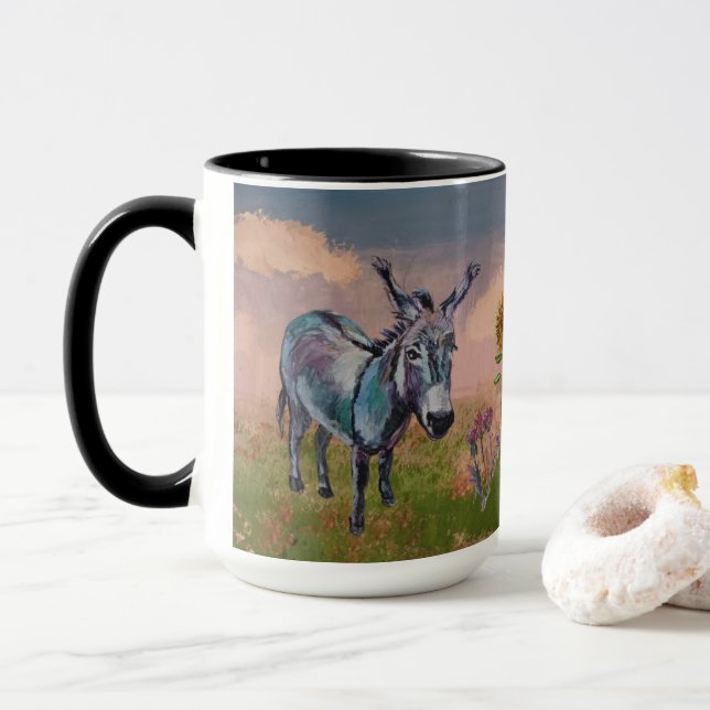 Taza mi dulce Esther, burro (Con donut)
