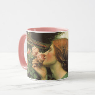 Taza Mi dulce Rosa, o el alma del Rosa por Waterhouse