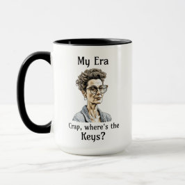 Taza Mi era | Crap, ¿dónde están las llaves?