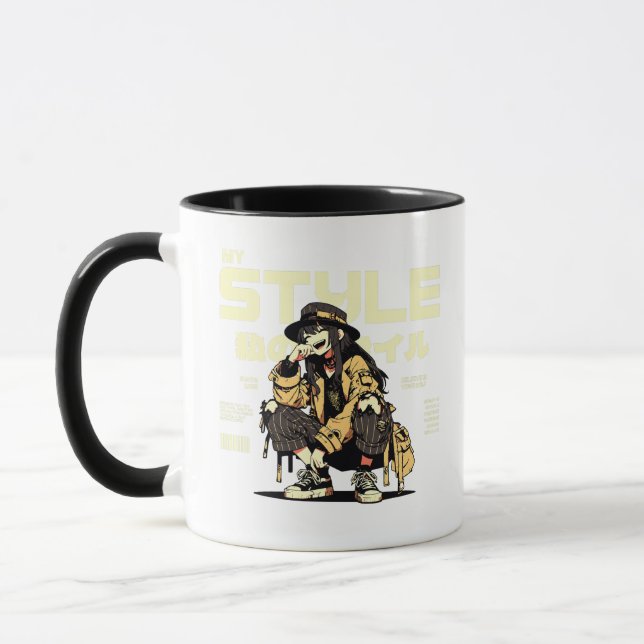Taza Mi estilo | Estilo de animaciones | Regalo especia (Izquierda)