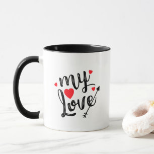 Taza mi foto del personalizado del amor