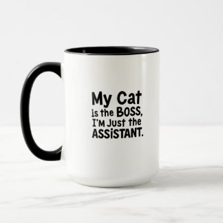 Taza Mi gato es el jefe