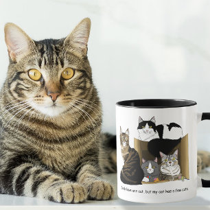 Taza Mi gato tiene gatos
