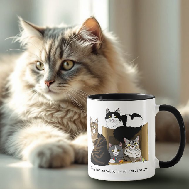 Taza Mi gato tiene gatos (Subido por el creador)