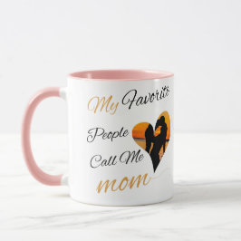 Taza Mi gente favorita me llama mamá