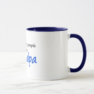 Taza Mi gente preferida me llama abuelo