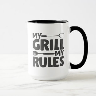 Taza Mi Grill Mis Reglas