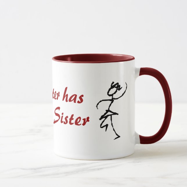 Taza Mi hermana tiene la mejor hermana (Derecha)